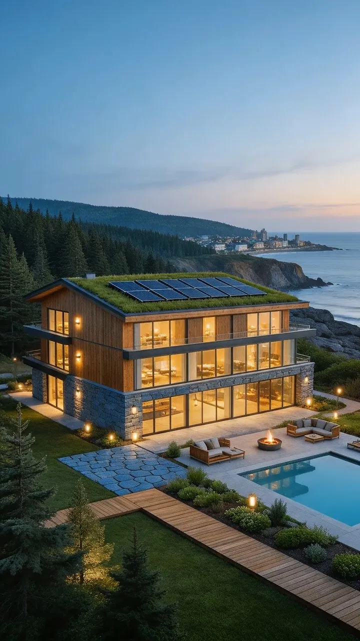 Fixed-location wide-angle time-lapse photography fully documents the entire process of a 3-story net-zero carbon coastal boutique eco-resort from an empty graded construction site to its final completion. The camera remains completely static, with construction pacing conveyed solely via time compression (10x to 30x fast-forward speed), capturing the natural cycle of light shifting across the frame: dawn to midday, dusk to night.
Phase 0｜Blank Starting Point The open leveled original site has survey stakes and layout lines marked on the ground. No construction equipment has entered the site yet; the background landscape (coastal bluffs, old-growth mountain forests, or small seaside town skyline) remains fully visible as the only unchanging stable element throughout the film. The static frame holds for 3 seconds.
Phase 1｜Site Preparation & Foundation Construction Excavators and bulldozers swiftly mobilize to the site, perimeter construction hoardings are erected, and safety signage is set in place. Excavators dig the foundation trench, with earth loaded onto haul trucks, transported and stockpiled along one edge of the site. Rebar mesh is rapidly laid in the excavation pit, followed by concrete mixer trucks arriving to pour and screed the concrete, gradually forming a clear foundation outline on screen.
Phase 2｜Superstructure Growth Scaffolding rises rapidly from the ground like a growing skeletal framework. Mass timber columns and concrete floor slabs are placed level by level, with the resort’s overall height visibly increasing after each completed floor, creating a stepped upward rhythm rather than a seamless continuous rise. Cranes rotate continuously to hoist rebar, formwork and prefabricated CLT panels accurately to the active work floor. A dedicated material storage area remains visible beside the resort at all times, with stockpiles rising and depleting in line with construction progress.
Phase 3｜Enclosure & Exterior Facade Closure Once the floor slab structure is complete, exterior cladding installation commences: For reclaimed stone bases, workers lay cut stone level by level, with the lower wall rising rapidly; for floor-to-ceiling glass curtain walls, cranes lift low-e glass units into place, with workers positioning and securing them; for upper-level cedar siding, workers assemble planks one by one, covering the facade in sequential order. The resort gradually fills in from its open skeletal frame, its overall outline growing increasingly distinct.
Phase 4｜Roof Completion The green roof structure is laid out with coordinated labor: waterproofing membrane is unrolled, insulation layers are installed, and finish roofing materials (native sedum matting, solar panel arrays, membrane edging) are set in place one by one. The sealed roof marks the completion of the resort’s primary form, with its full outline appearing on screen for the first time.
Phase 5｜Window & Door Installation & MEP Rough-In Window and door frames are precisely set into their openings, with glass panels lifted into place slowly by workers using hoists. Concurrently, electrical conduit, plumbing pipes and HVAC ducts are run rapidly through wall cavities, extending through the building like vascular systems. Electrical equipment and bathroom fixtures are delivered and installed in sequence, transforming the empty interior shell into a fully functional space.
Phase 6｜Interior Finishing & Exterior Finalization Interior floor paving, wall paint and ceiling finishes are completed progressively, with each guest suite and common space transitioning from a raw unfinished state to a fully fitted-out condition in sequence. Work proceeds in parallel outdoors: facade joints are sealed, exterior cedar siding is stained, window sills are capped, and the resort’s surface texture grows increasingly refined.
Phase 7｜Landscaping & Site Finalization Perimeter hoardings are dismantled, and all construction equipment departs the site in sequence. Landscaping trucks arrive: topsoil is spread, native mature evergreen trees are lifted into planting pits by cranes, native shrub beds are rapidly established, and turf is laid out in sections. Hardscaping (bluestone entry patio, cedar boardwalks, concrete pool decking) is assembled panel by panel. Lighting fixtures, wayfinding signage and site amenities (outdoor lounge sets, fire pit) are installed sequentially.
Phase 8｜Final Completed State The last construction vehicle departs, leaving the site fully cleared and tidy. The complete resort stands with a flawless facade, lush surrounding native greenery, and all interior and exterior lights illuminated. The static frame holds for 5 seconds. The background landscape (coastal bluffs, old-growth mountains, town skyline) remains identical to the original opening view, unchanged. The frame freezes to capture the birth of the eco-resort from empty lot to completed structure.
Technical Specifications Camera: Fixed wide-angle shot, framing captures the full building core, adjacent material storage areas and vehicle access routes. Style: Construction documentary, 4K ultra-high definition, industrial tonal grade during construction transitioning to warm finish tones at completion. Time compression: 10x to 30x speed, retaining readability of all mechanical operations. Audio: Construction site sounds (equipment roars rebar clatters) processed with fast-forward, transitioning to an ethereal score once the building is completed. No watermarks, no subtitles, no on-screen text overlays
Precision Deconstruction Brief: [3-story net-zero carbon coastal boutique eco-resort] Ordered deconstruction time-lapse, Type: Architectural precision deconstruction time-lapse / fixed-location reverse documentation, Duration: High-speed reverse evolution sequence (full ordered deconstruction cycle), Core Principle: No magical transitions allowed, only fast-forwarded footage of authentic ordered deconstruction, material stockpiling and transport removal via combined human and mechanical labor. Strictly prohibit any uncontrolled footage including structural collapse, demolition blasting or sudden vanishing of elements. All deconstruction work must be controlled, phased and ordered engineering operations. Demolition Methodology: Industrial-grade precision deconstruction: coordinated human and mechanical labor → piece-by-piece disassembly → sorted stockpiling → systematic transport → full site clearance. Reference Image Analysis: Instruction: Conduct deep analysis of the user-provided reference image, silently document all critical architectural details to serve as the 100% accurate starting point for the deconstruction’s initial state. Analysis Checklist: [Architectural style category (modern sustainable tropical coastal), building story count and overall scale (3-story boutique seaside resort), primary structural type (mass timber-concrete composite), facade material type (cedar siding, low-e glass, reclaimed bluestone), list of disassemblable components (green roof layers, windows/doors, exterior wall panels, floor slabs, columns/beams), material volume estimates (cubic meters of mass timber, steel, concrete, landscaping waste required for stockpiling), deconstruction difficulty assessment (solar panel arrays and CLT panels require crane support, siding and interior fixtures can be disassembled manually)]. Initial State Lock: Phase 0 must 100% replicate the reference image’s completed resort state as the starting point for ordered deconstruction. Narrative Timeline: [Phase 0: Completed state (pre-deconstruction preparation), Phase 1: Deconstruction setup and landscape removal, Phase 2: Interior item disassembly and transport, Phase 3: First wave of material transport (clearing partial stockpile areas), Phase 4: Window door and special component removal, Phase 5: Exterior cladding material removal, Phase 6: Second wave of large-scale material transport, Phase 7: Primary structure deconstruction (top-down ordered disassembly), Phase 8: Foundation removal and final material haul-off] - Each phase contains detailed visual descriptions, motion style, key actions, material flow and importance/emphasis notes. The prompt details the full process from the initial complete resort state through systematic deconstruction, material sorting, removal and final site clearance, with emphasis on controlled demolition methods avoiding magical transitions or collapse scenarios.