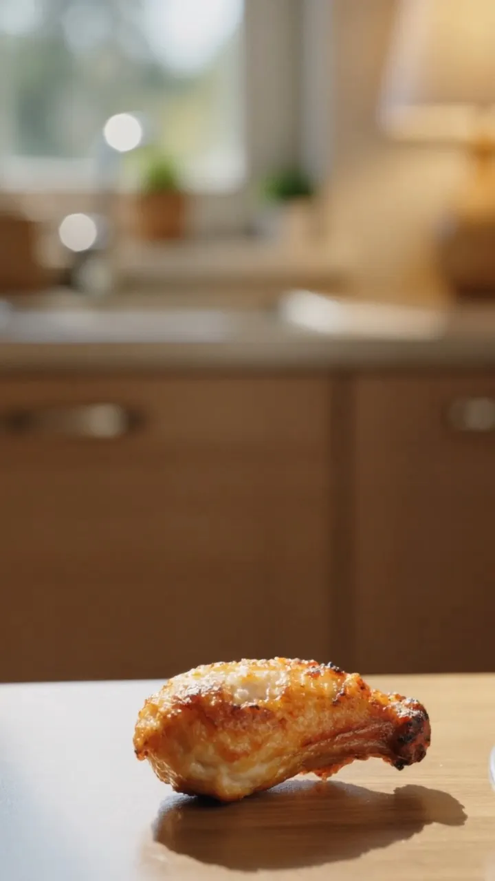 Cinematic vertical video (9:16), photorealistic pet vlog style,
warm indoor daytime setting, dining area or kitchen counter.

CONTINUITY: After the betrayal of EP3, Grayson the chonky golden British Shorthair walked away 
with dignity. Now he has a new plan. He spots food on the table.

Action sequence:
① Grayson's eyes and forehead slowly rise above table edge 
   from below — just his eyes visible, scanning left and right.
② Full head appears, locks onto a juicy piece of grilled chicken on the table.
   Expression: calm, focused, zero guilt.
③ One paw extends slowly toward the food, deliberate and steady.
   He pauses halfway — turns head directly to camera. Holds eye 
   contact for 2 seconds. Expression: completely unbothered.
④ Paw continues, nudges food off table edge. 
   Grayson disappears below frame to retrieve it.
   Tail visible above table edge, swishing once, then gone.

Camera: table-level angle, food item sharp in foreground,
Grayson's face rising into frame. Shallow DOF, warm bokeh behind.

Lighting: warm daytime indoor light, slightly brighter than EP1-3.
Audio: lo-fi resumes playfully, brief comedic pause during eye contact.
Mood: sneaky, confident, zero remorse. 100% realistic.
No effects, no fantasy.

Duration: 11s. Ratio: 9:16.